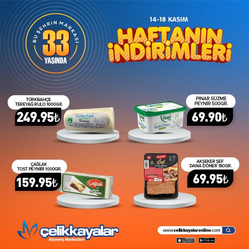 Konya’nın zincir marketinde büyük Kasım indirimine yeni ürünler eklendi 13